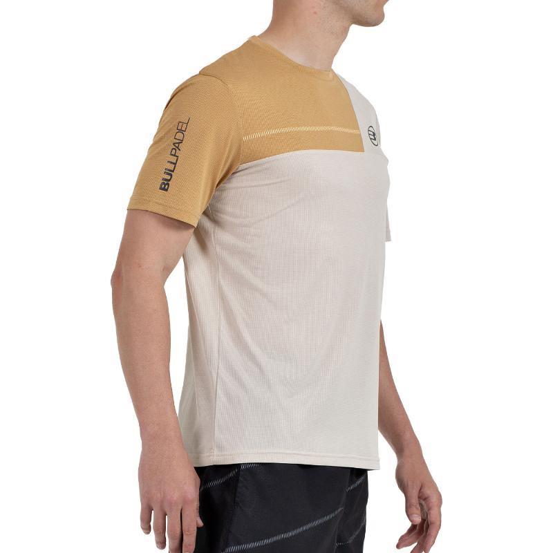 Camiseta Bullpadel Cacin Beige Vigore