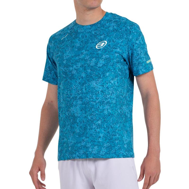Camiseta Bullpadel Masama Verde Azulado