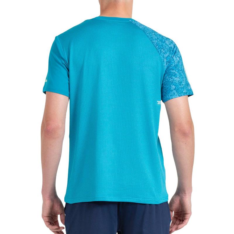 Camiseta Bullpadel Mazaron Verde Azulado