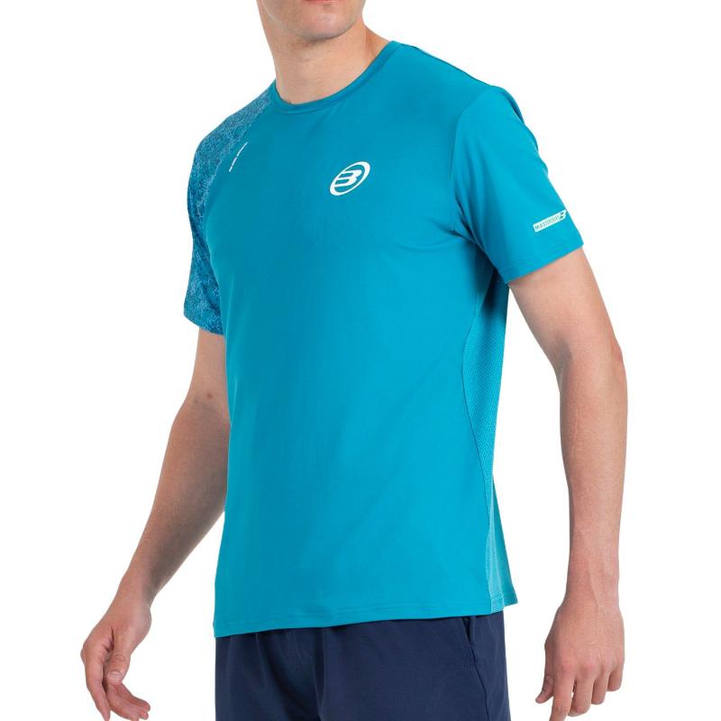 Camiseta Bullpadel Mazaron Verde Azulado