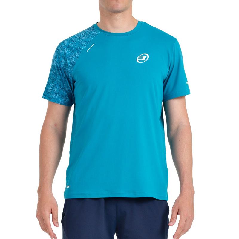 Camiseta Bullpadel Mazaron Verde Azulado