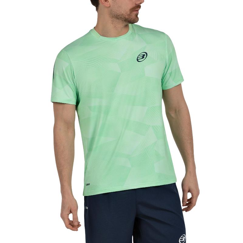 Camiseta Bullpadel Manin Verde Acido