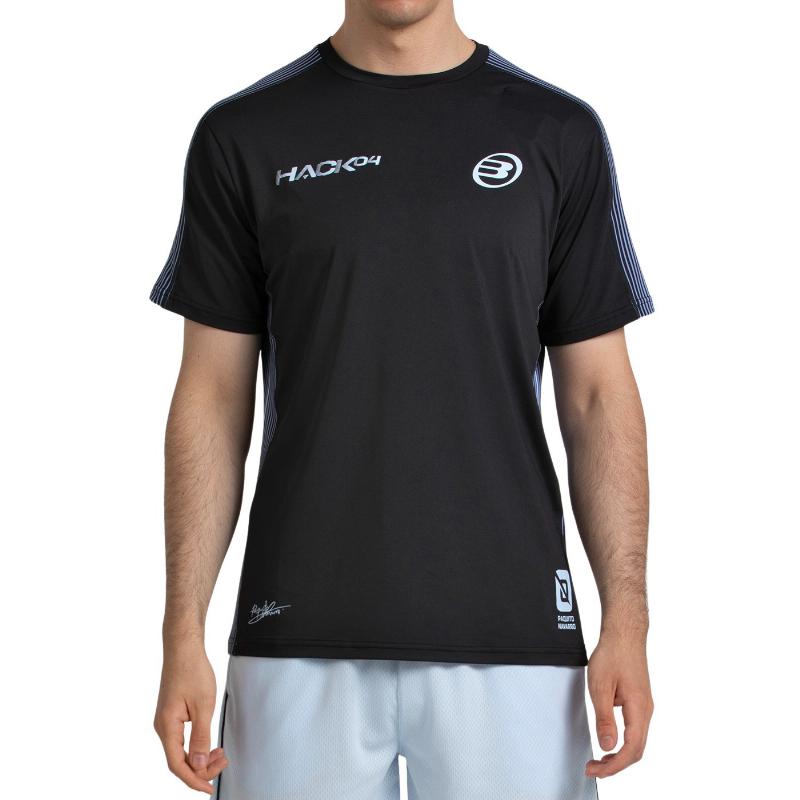 Camiseta Bullpadel Paquito Navarro 26V Negro