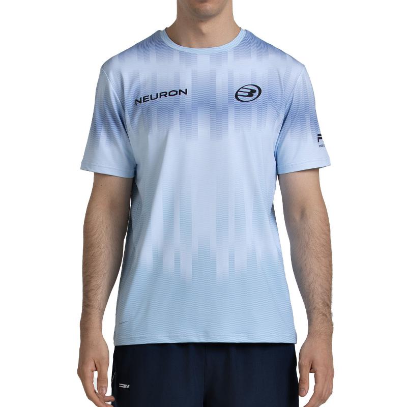 Camiseta Bullpadel Chingotto 26V Azul Glaciar