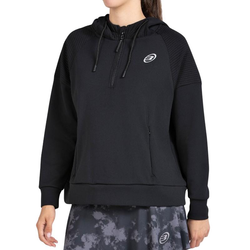 Sudadera Bullpadel Bateo Negro