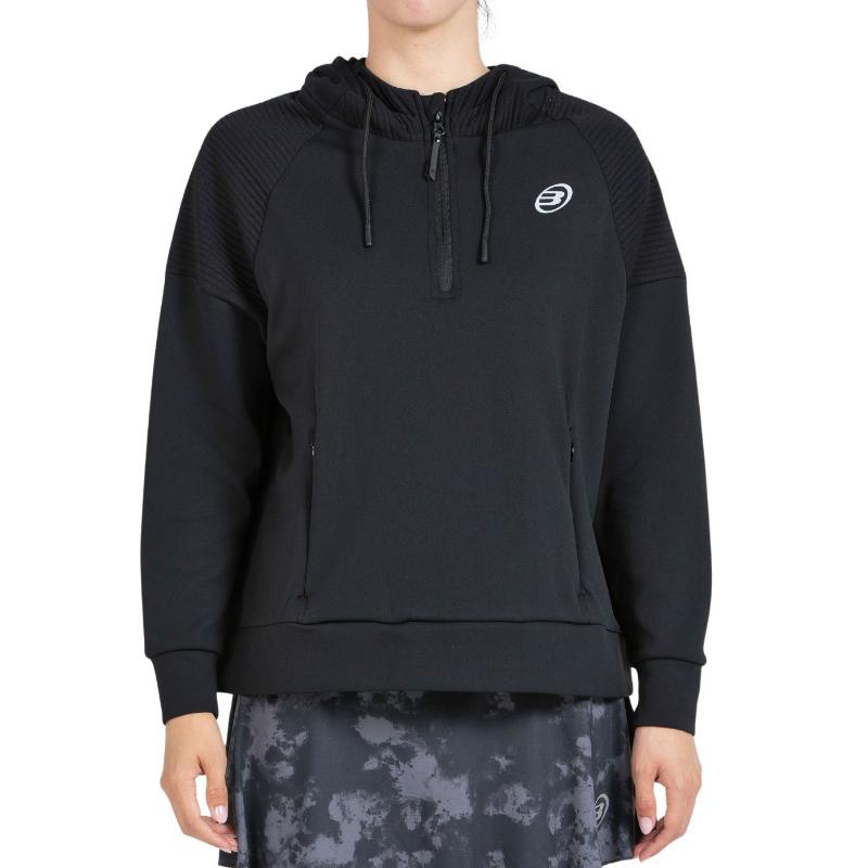 Sudadera Bullpadel Bateo Negro