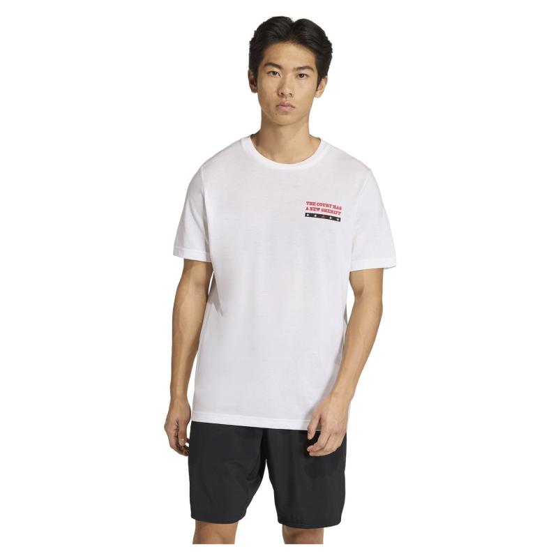 Camiseta Adidas Wanted Graphic Blanco