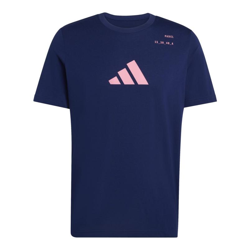Camiseta Adidas Padel Graphic Azul