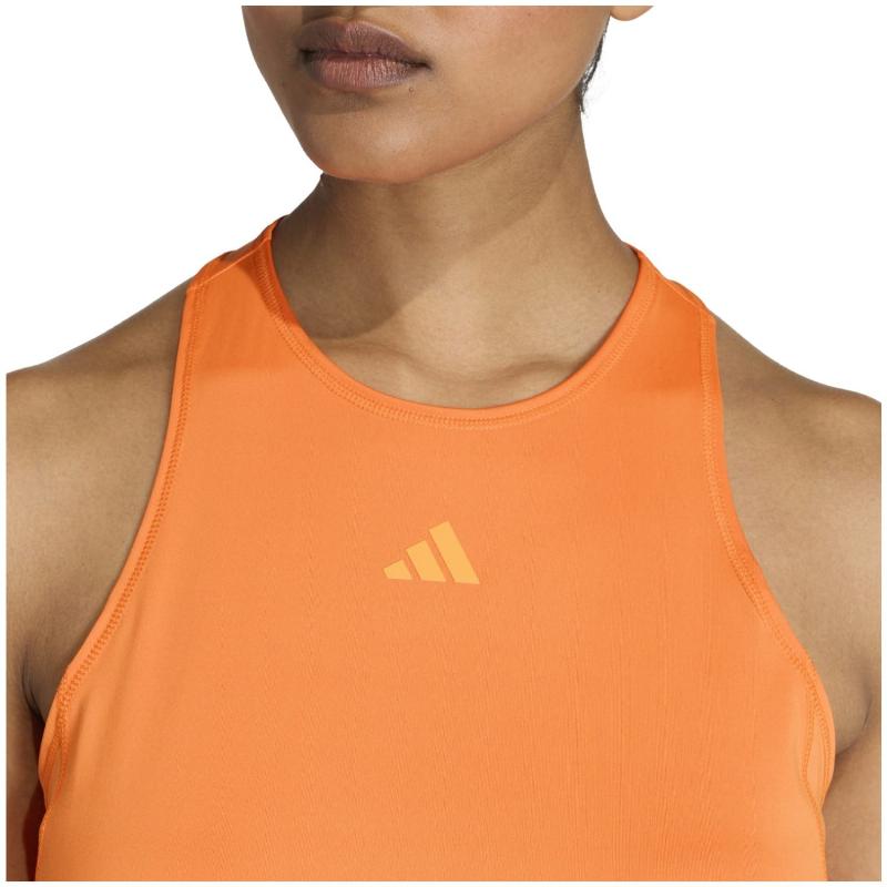 Camiseta Adidas Club Naranja Mujer