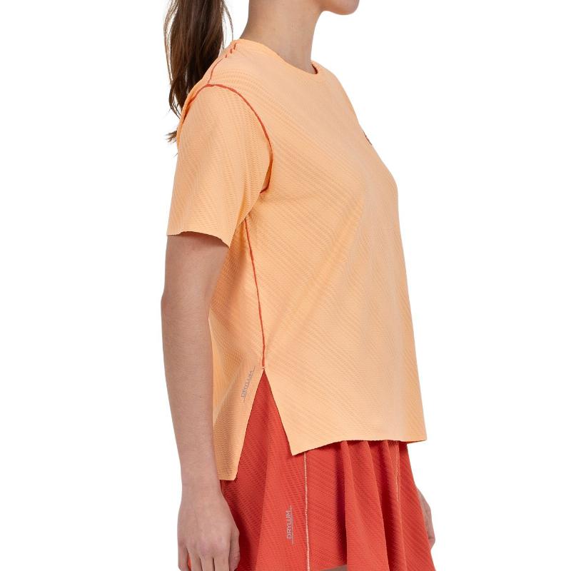 Camiseta Bullpadel Almoin Naranja Pastel
