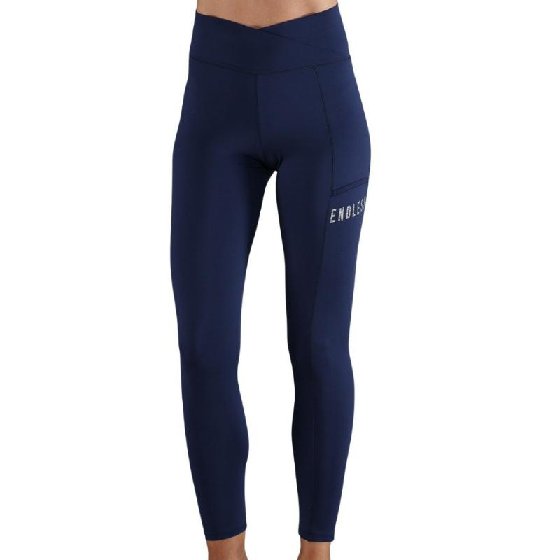 Mallas Endless Cross Pocket Azul Marino