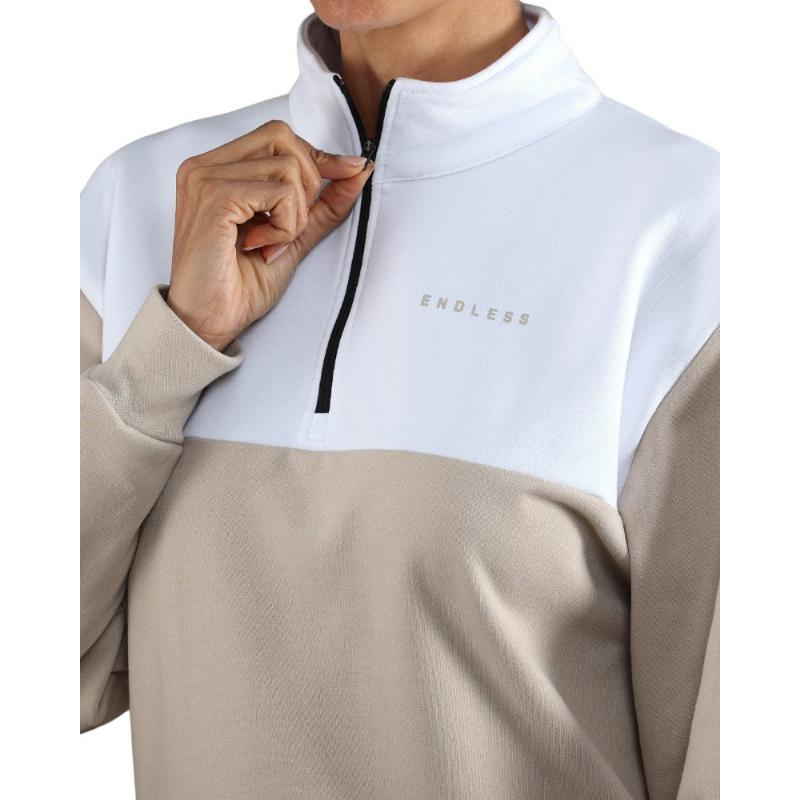 Sudadera Endless Vibe Blanco Delave