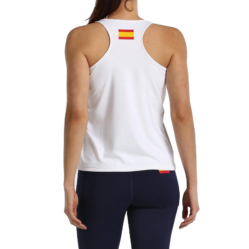 Camiseta Bullpadel FEP Funi Blanco