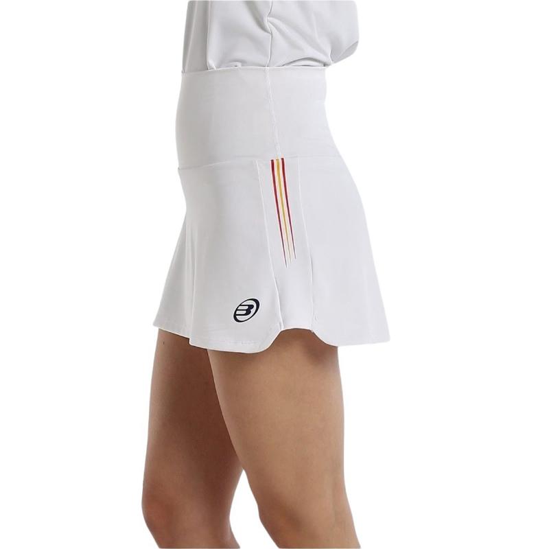 Falda Bullpadel FEP Furd Blanco