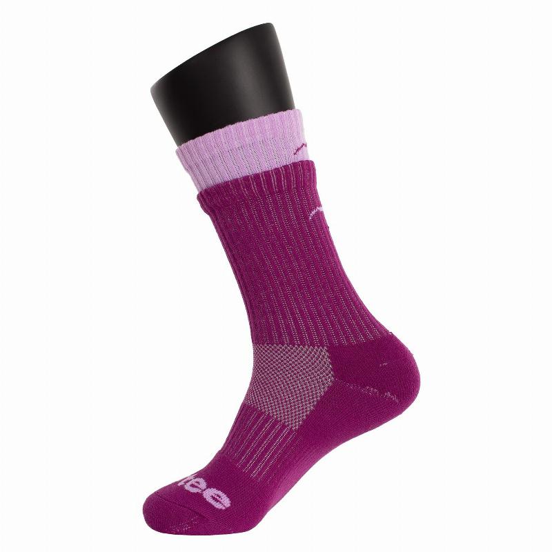 Calcetines Softee Doble Morado 1 Par
