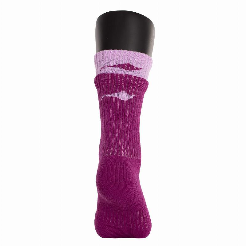 Calcetines Softee Doble Morado 1 Par