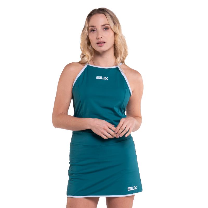 Camiseta Siux Silk Verde Mujer