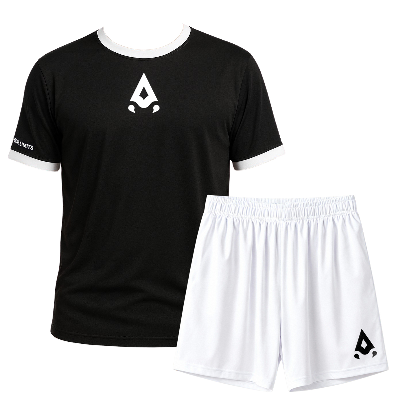 Conjunto Alacran Wild Negro Blanco