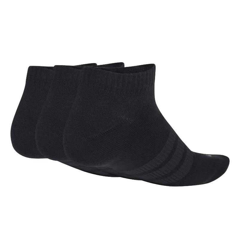 Calcetines Adidas Essentials Low Negro 3 Pares