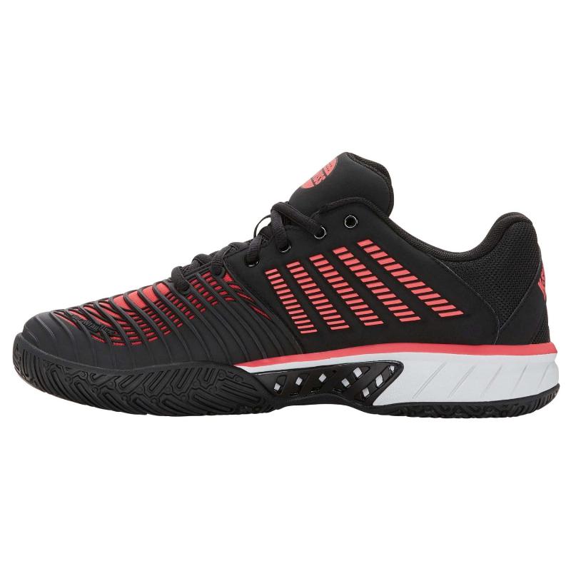 Zapatillas Kswiss Express Light 3 HB Padel Negro Rojo