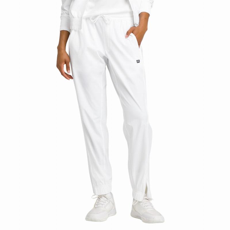 Pantalon Wilson Team Woven Blanco Mujer