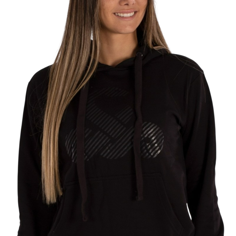 Sudadera Vibora Anaconda Negro Mujer