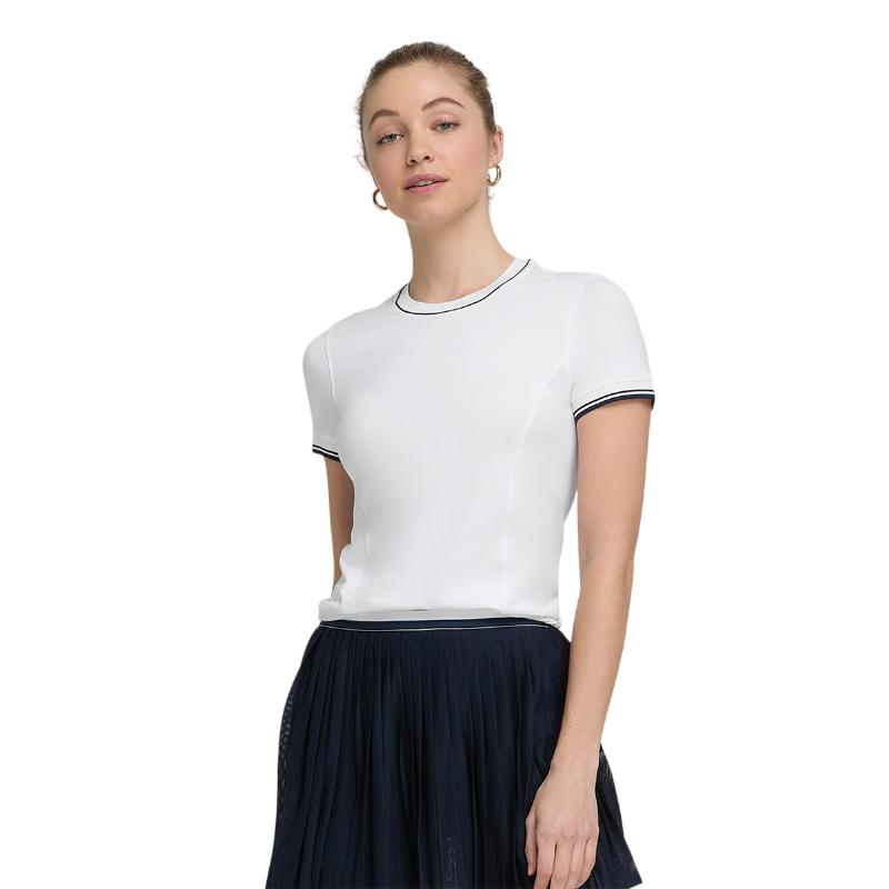 Camiseta Wilson Team Seamless Blanco Mujer