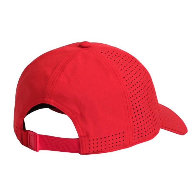 Gorra Wilson Active Perforada Rojo