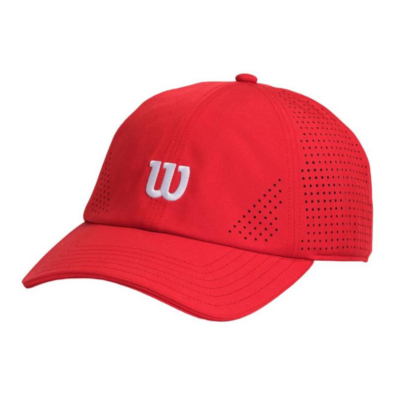Gorra Wilson Active Perforada Rojo