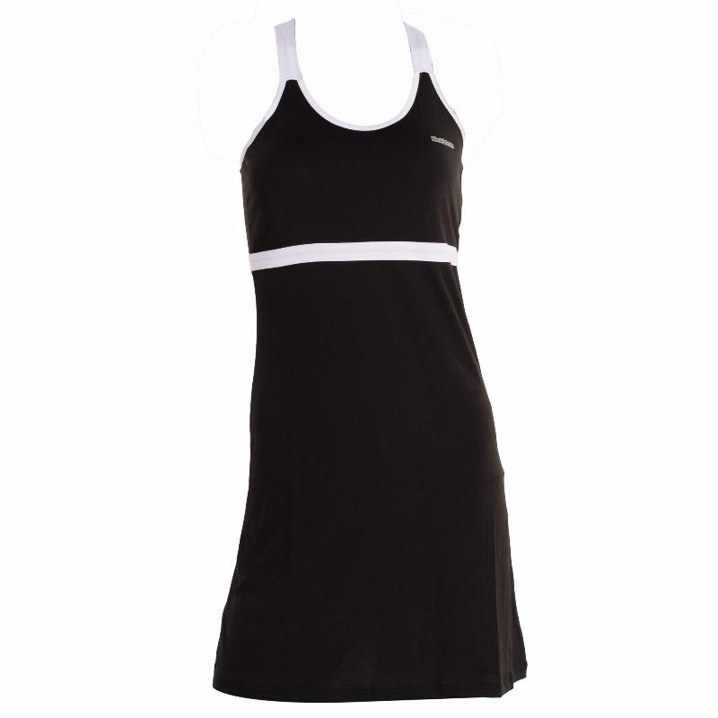 Vestido Black Crown Himba Negro Blanco