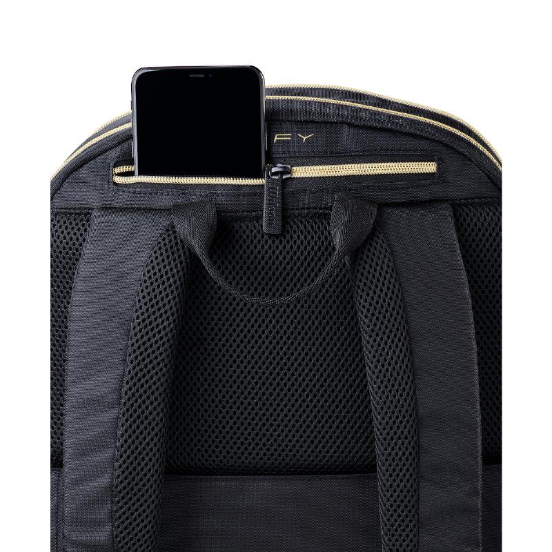 Mochila Wilson Defy V1 Negro Dorado