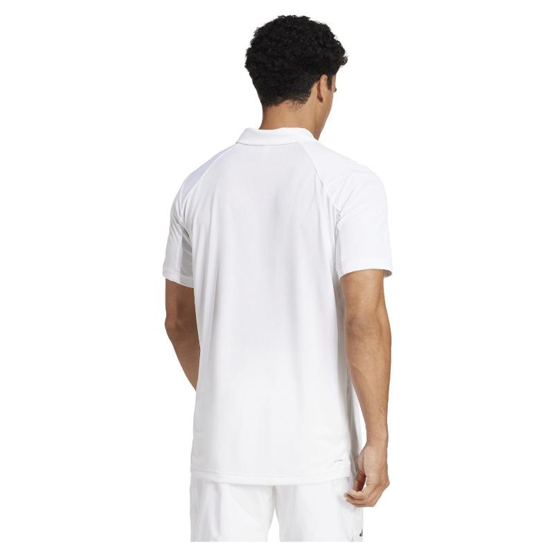 Polo Adidas Club Blanco Negro