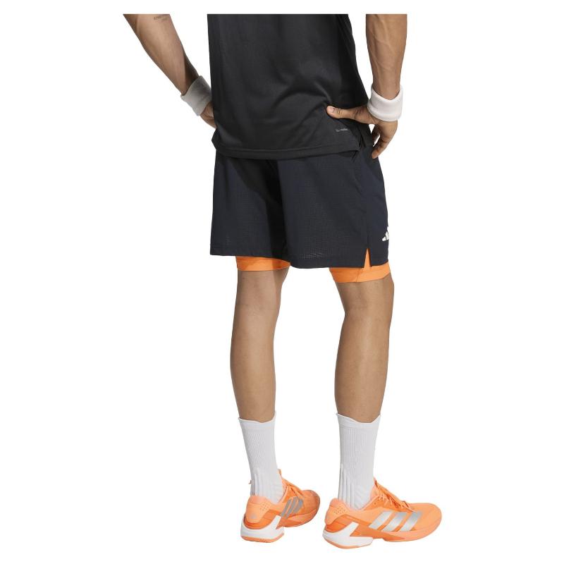 Short Adidas Set Negro Naranja