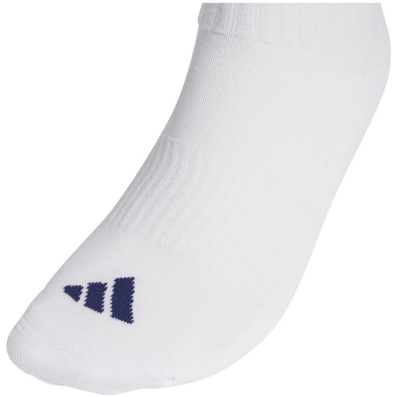 Calcetines Adidas Essentials Cushioned Crew Azul Rojo Blanco 3 Pares