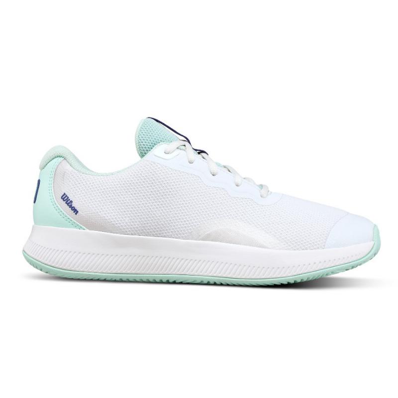Zapatillas Wilson Intrigue Lite Blanco Aguamarina Mujer