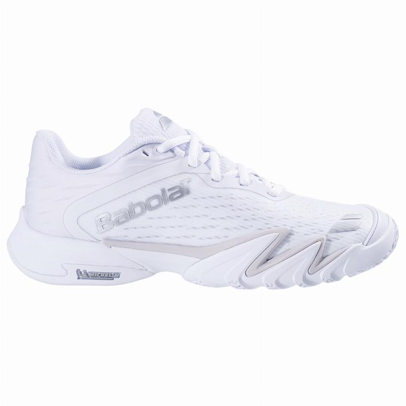 Zapatillas Babolat Premura 3 Blanco Plata Mujer