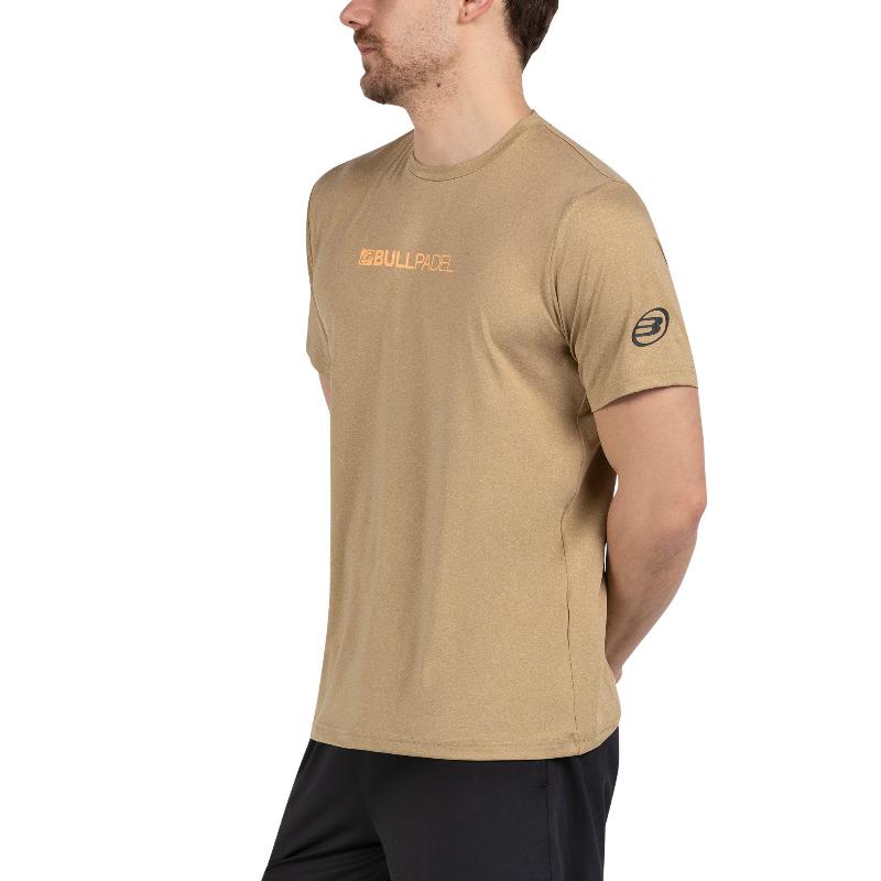 Camiseta Bullpadel Coledil Ocre Vigore