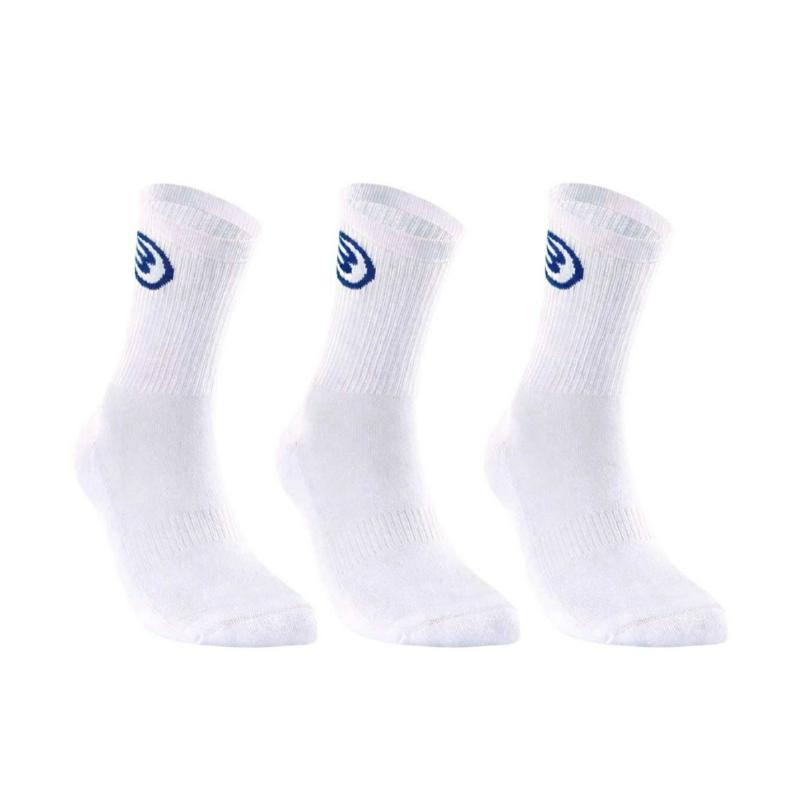 Calcetines Bullpadel BP262 Blanco 3 Pares