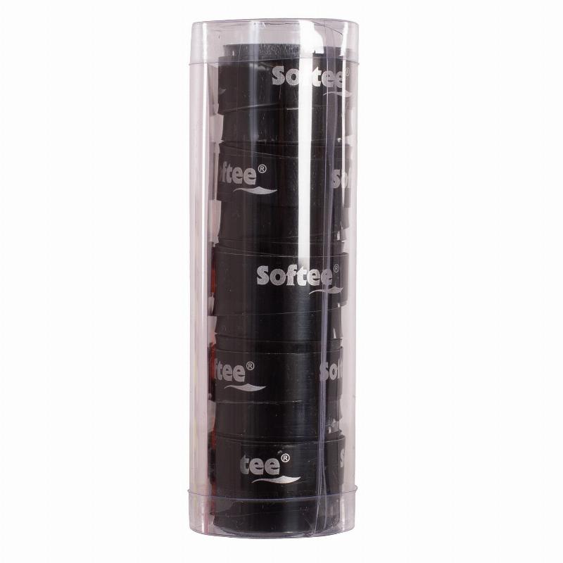 Overgrips Softee Tech Lisos Negro 5 Unidades