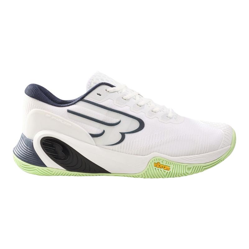 Zapatillas Bullpadel Hack Vibram 26V Blanco
