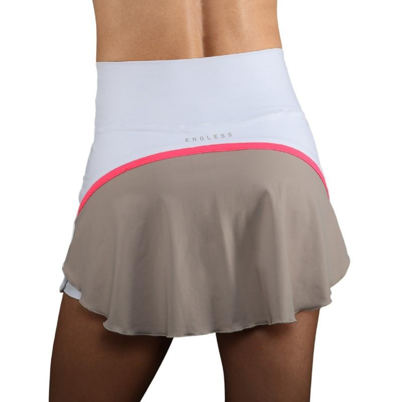 Falda Endless Bloom Blanco