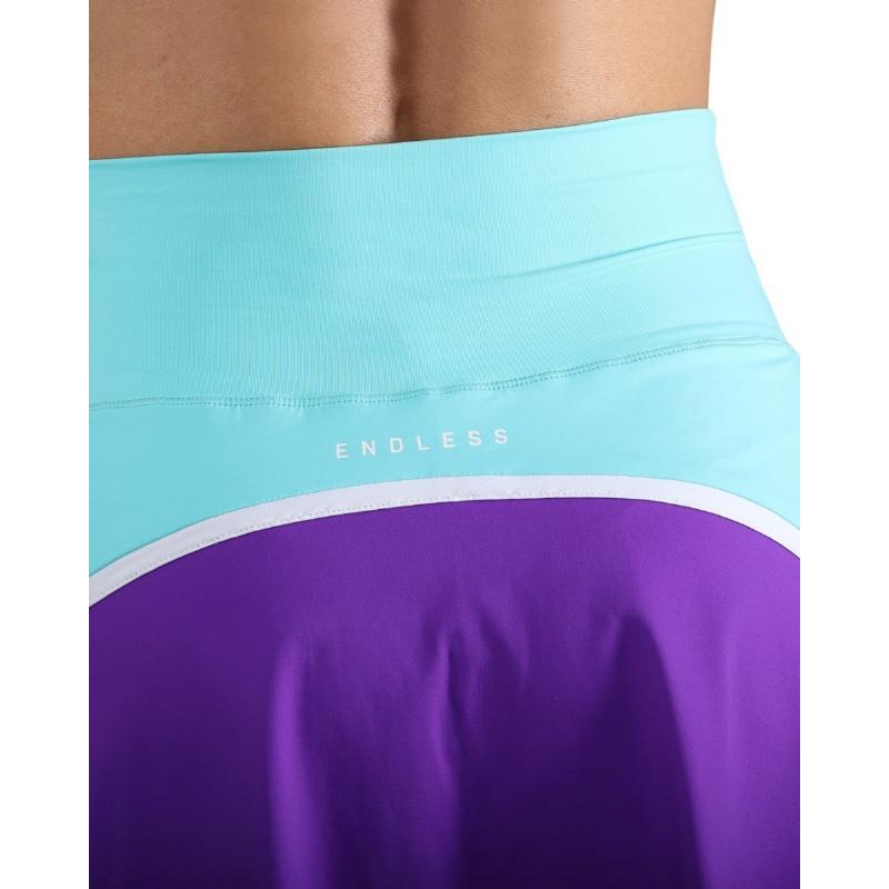 Falda Endless Bloom Aqua
