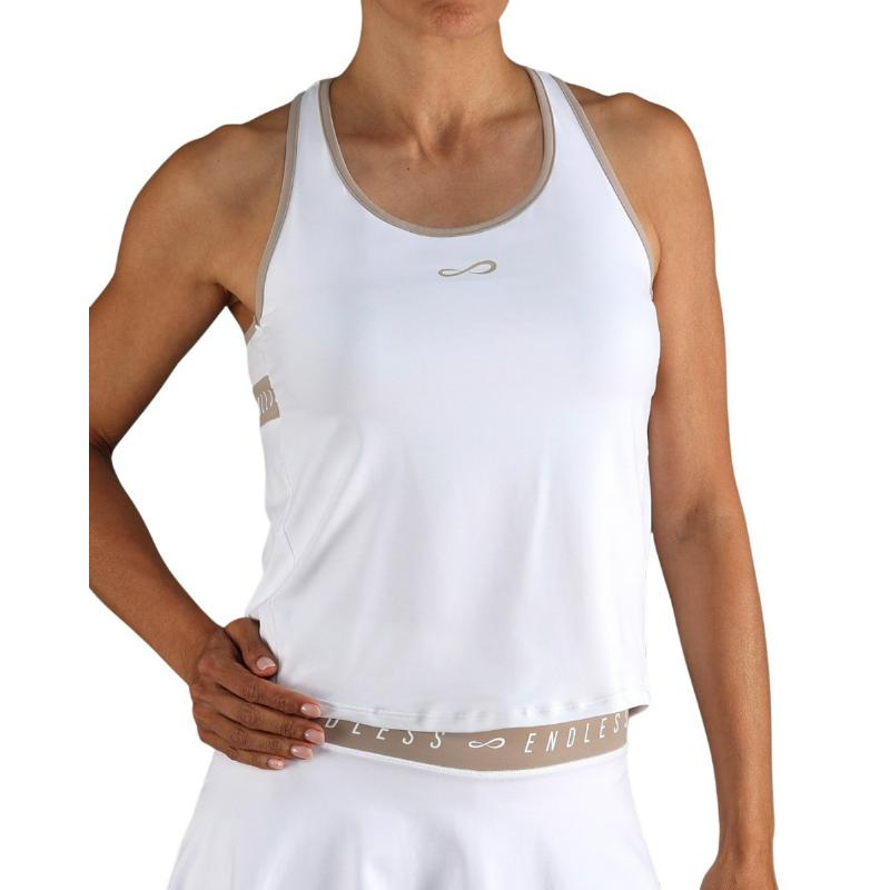 Camiseta Endless Allure Blanco Delave