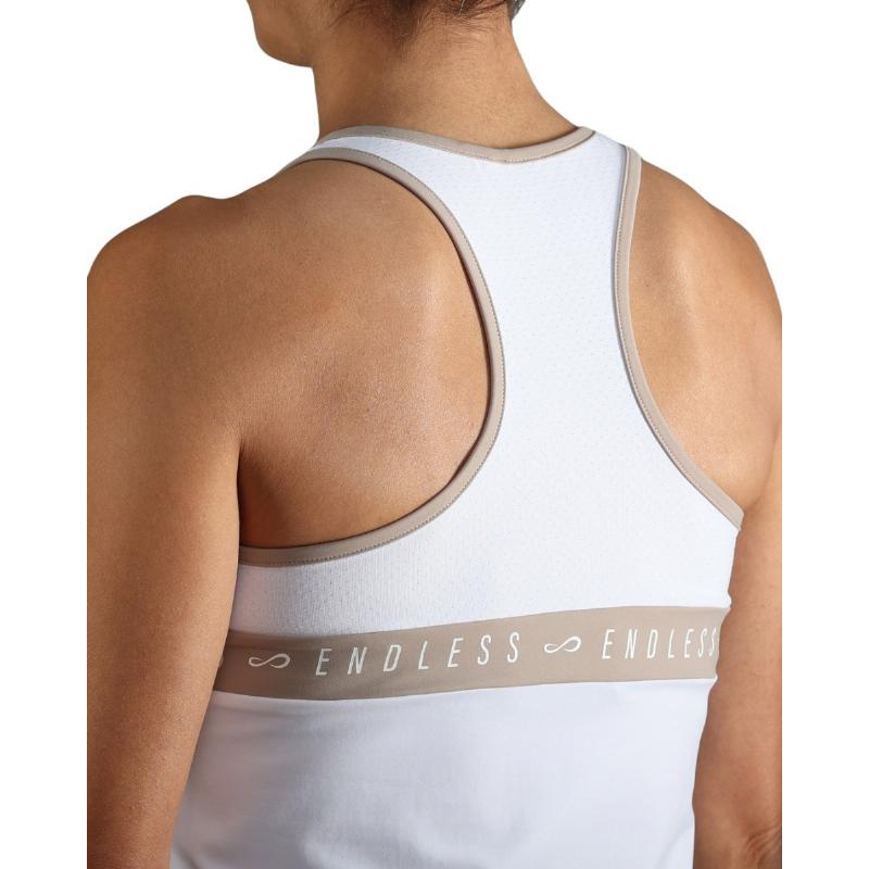 Camiseta Endless Allure Blanco Delave