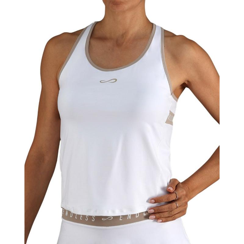 Camiseta Endless Allure Blanco Delave