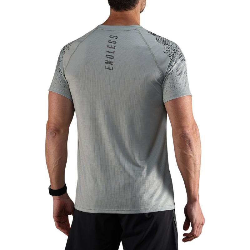 Camiseta Endless Feisty Hexagon Gris