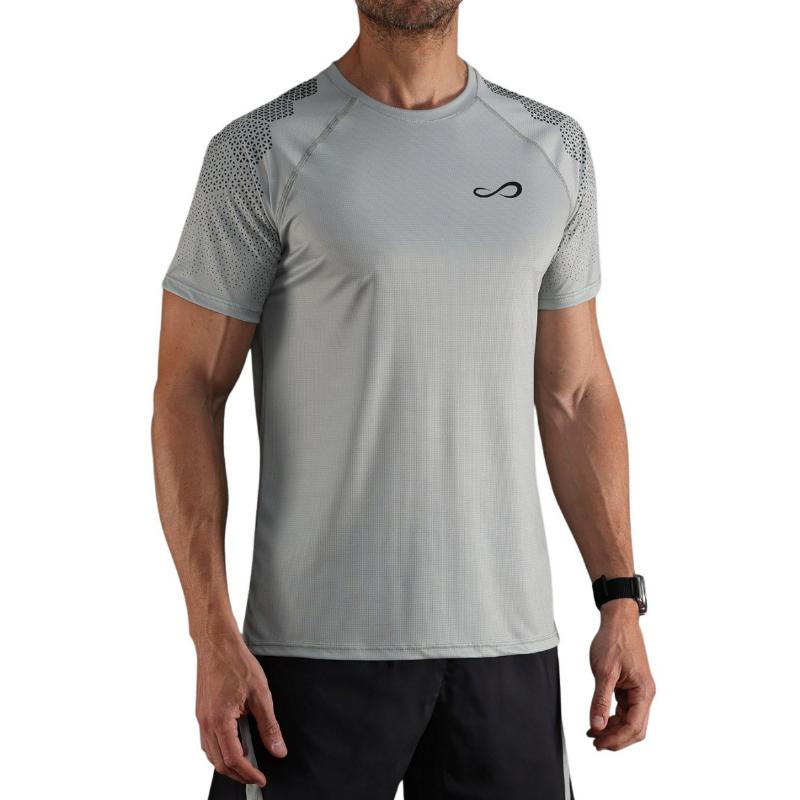 Camiseta Endless Feisty Hexagon Gris