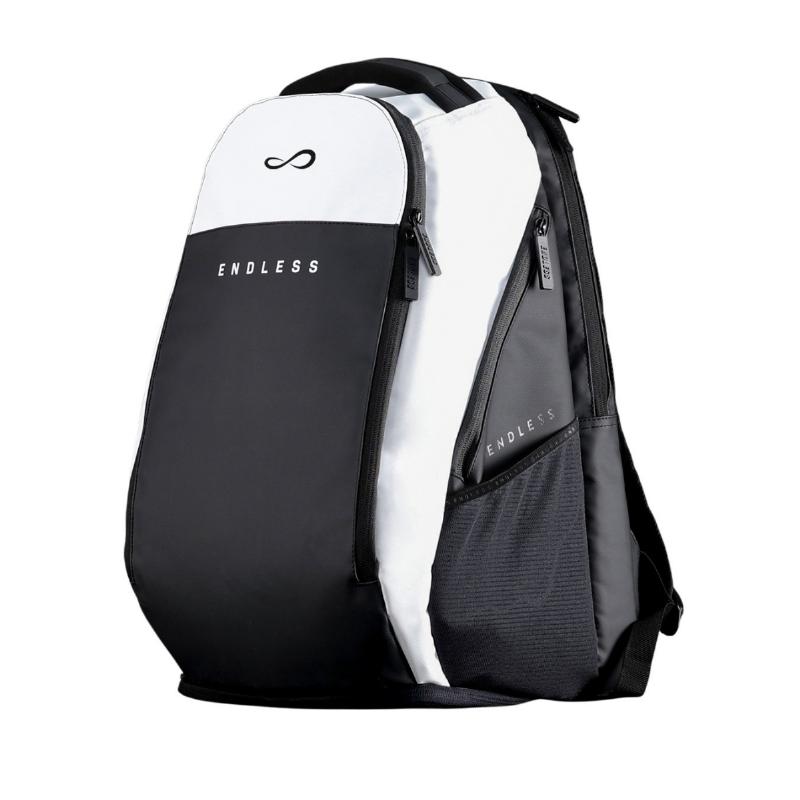Mochila Endless Axys Negro Blanco
