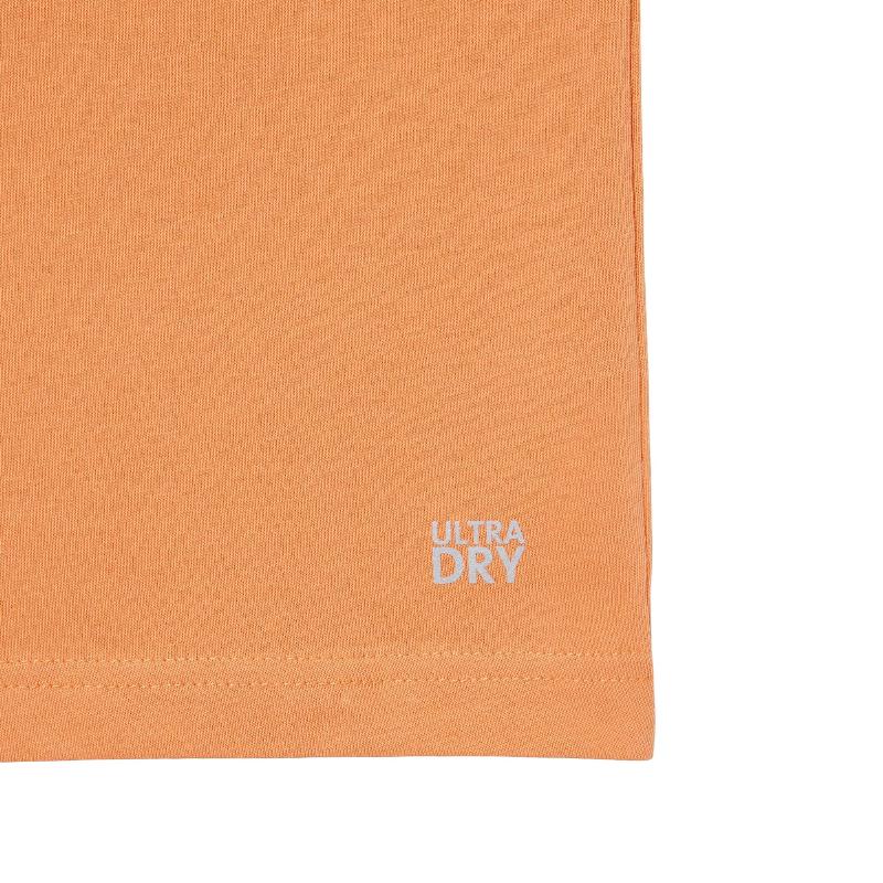 Camiseta Lacoste Sport Grafica Naranja