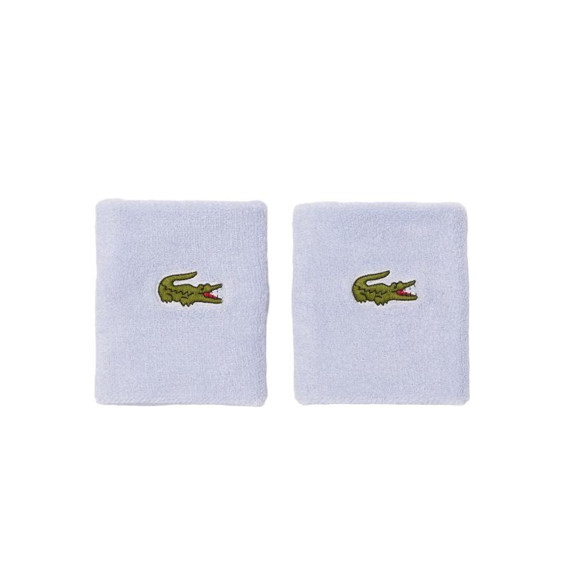 MuÃ±equeras Lacoste Azul Celeste 2 Unidades